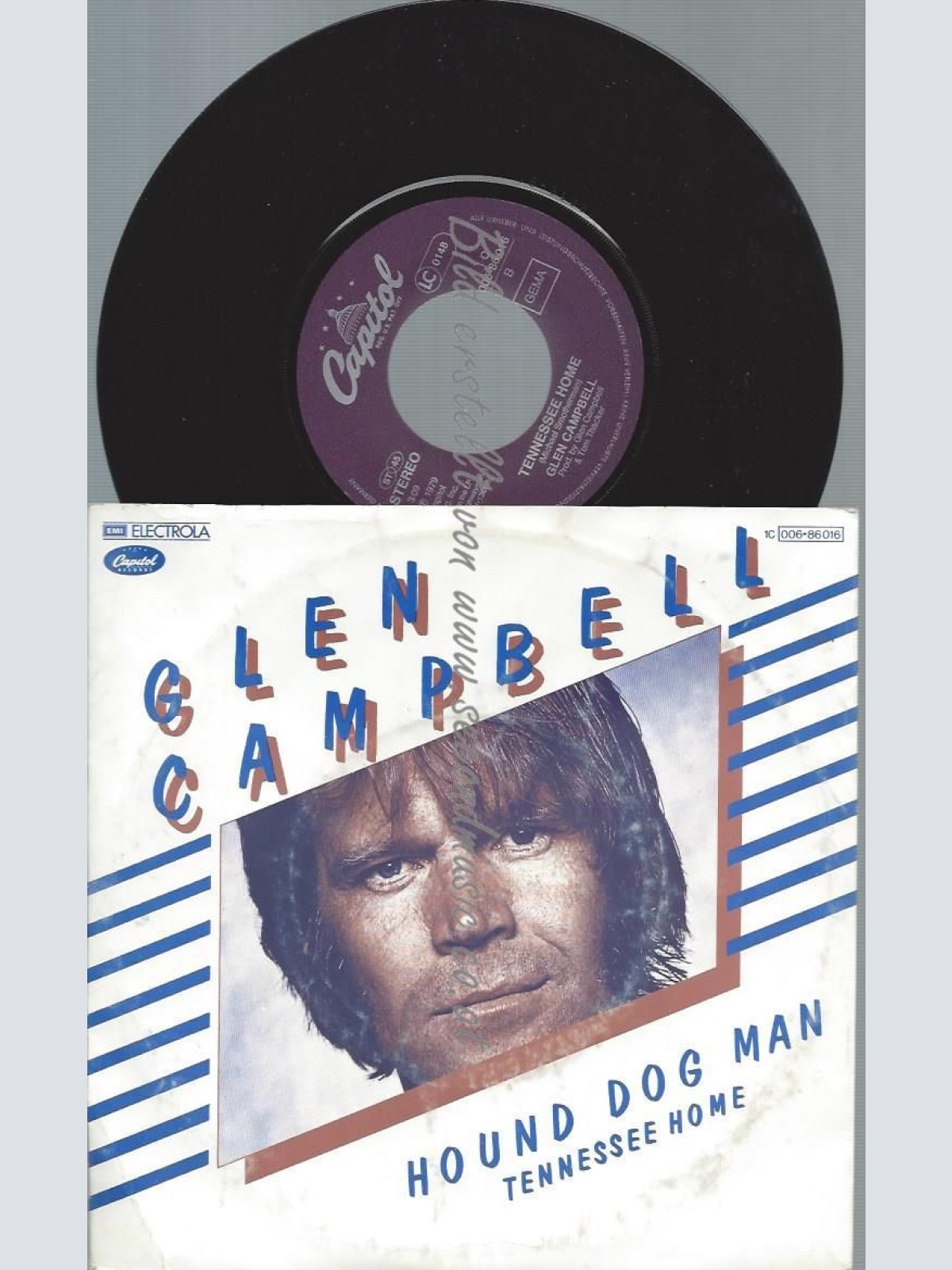 7"  Glen Campbell – Hound Dog Man