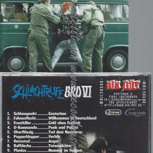 CD--VARIOUS--SCHLACHTRUFE BRD VOL.7