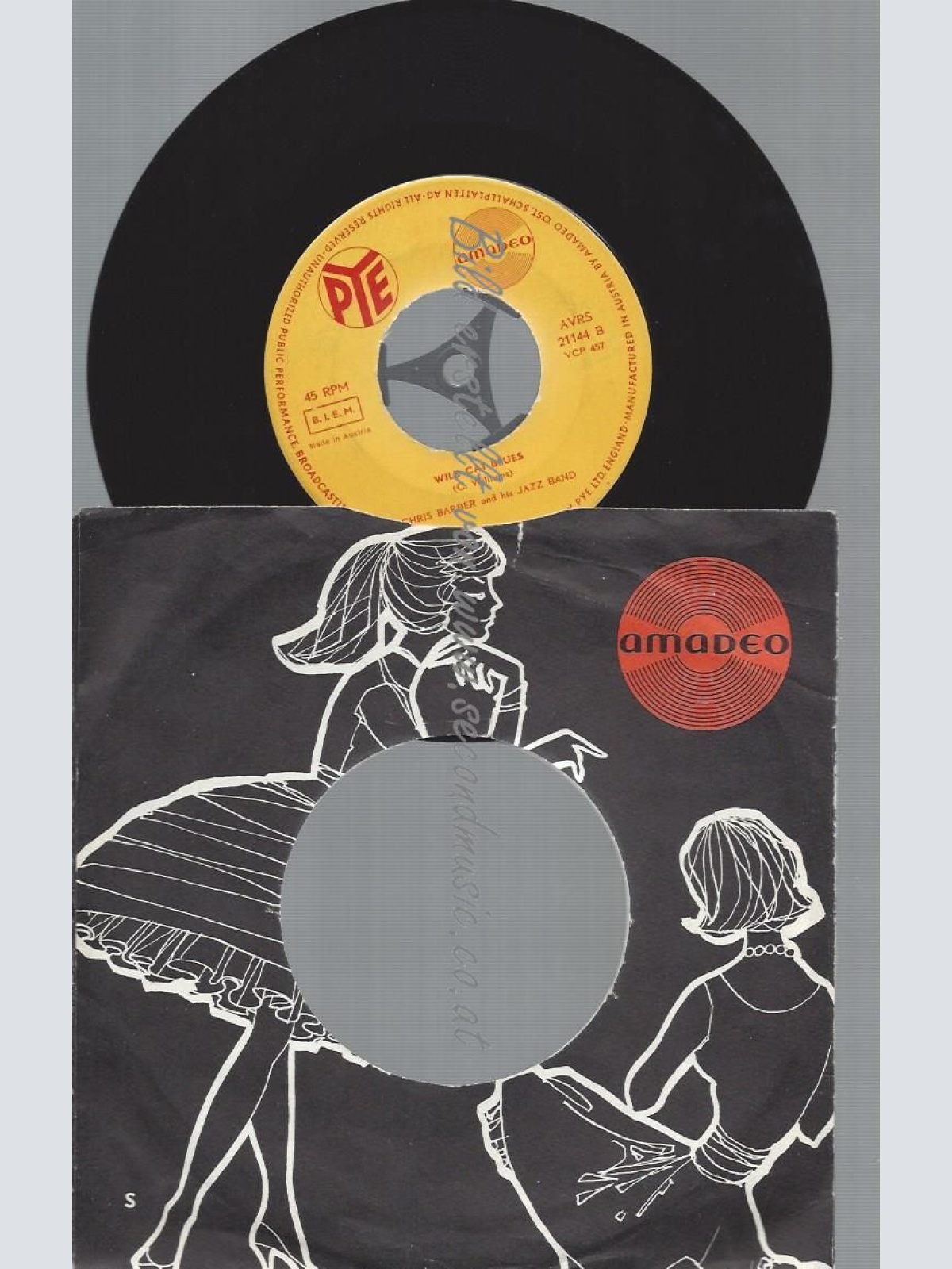 7"   Chris Barber's Jazz Band – Petite Fleur