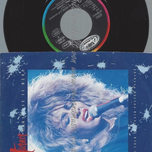 7"  Tina Turner – Paradise Is Here  // POSTERCOVER