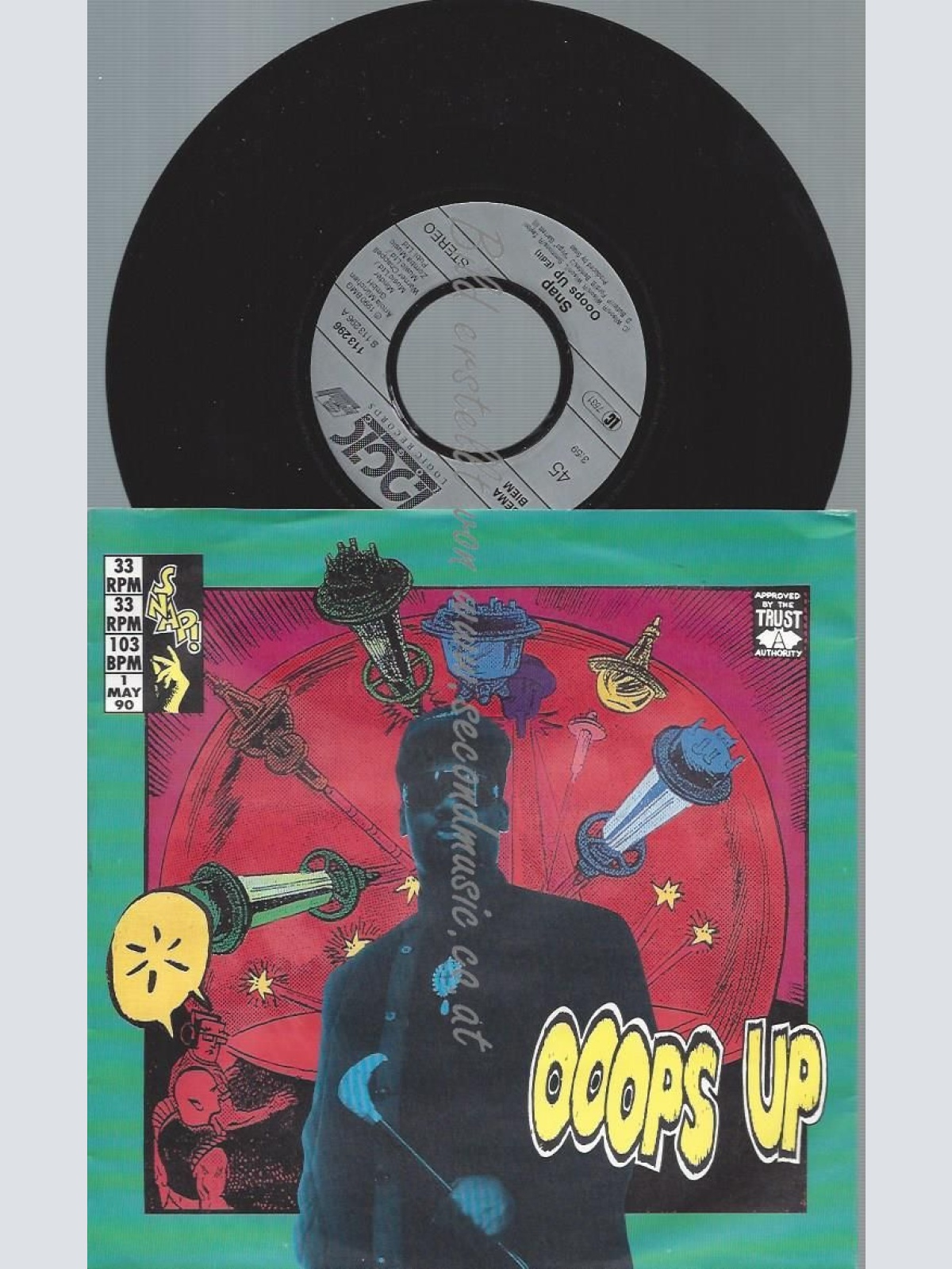 7"  Snap! – Ooops Up