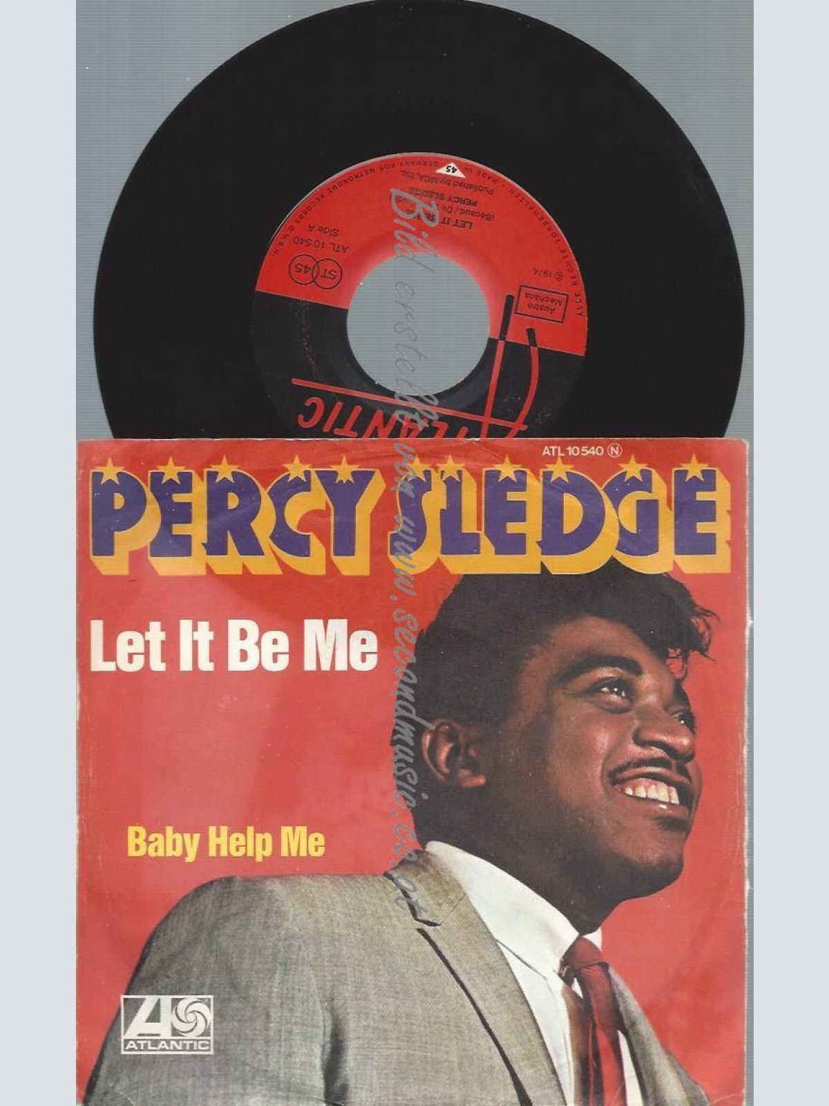 7"   Percy Sledge  Let It Be Me