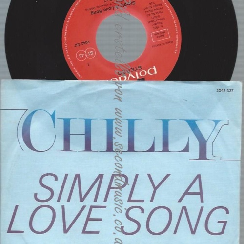 7"   Chilly  Simply A Love Song // AT