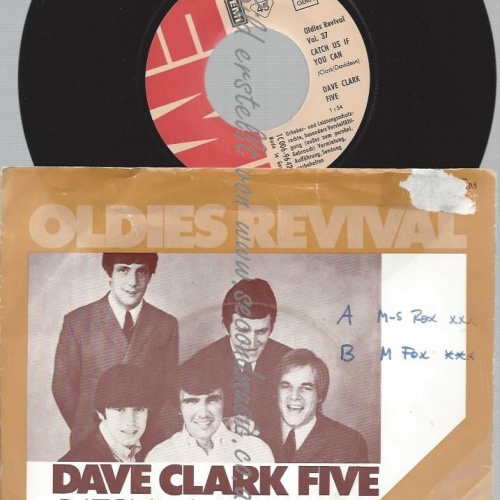 7"   The Dave Clark Five – Catch Us If You Can