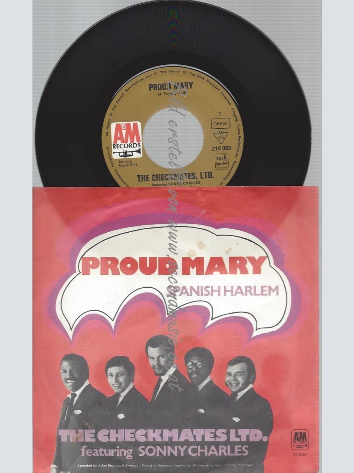 7"  The Checkmates Ltd.   – Proud Mary