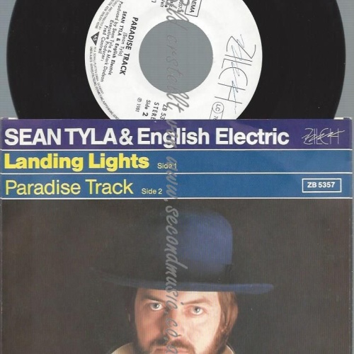 7"  Sean Tyla & English Electric   – Landing Lights