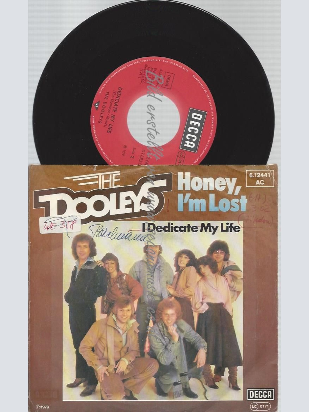 7"   The Dooleys  Honey I'm Lost