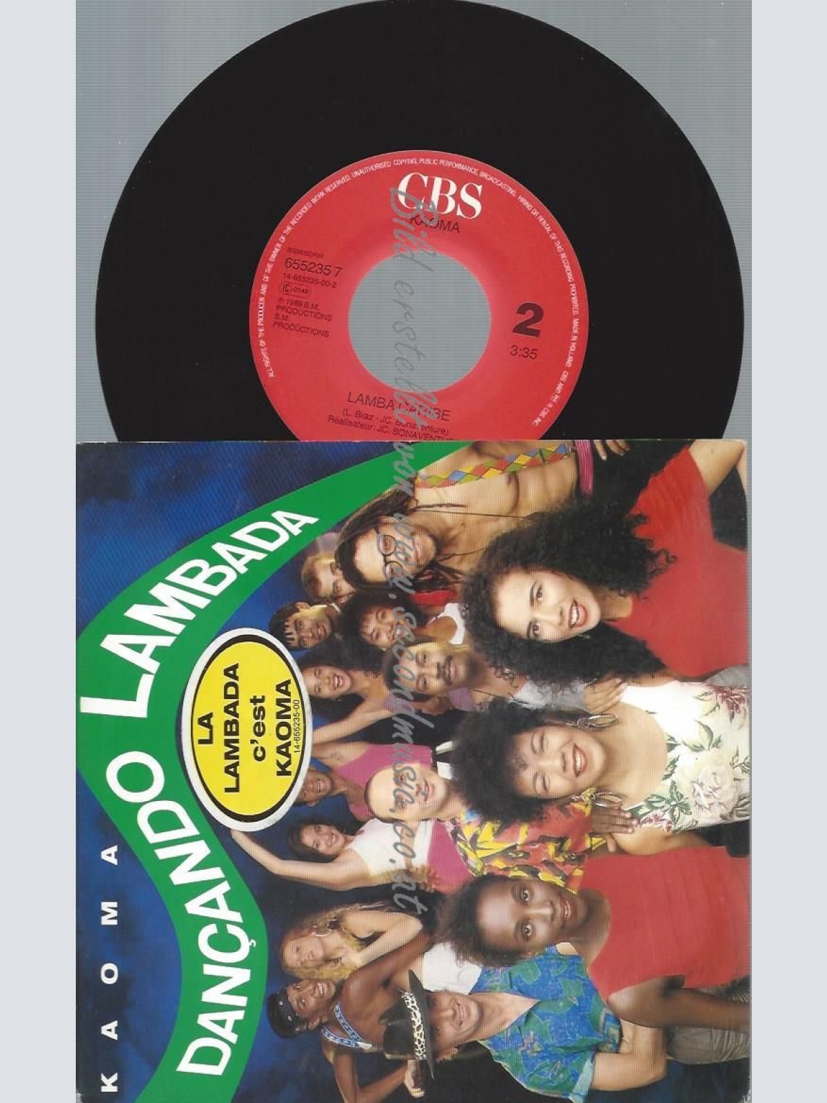 7"  Kaoma  Dançando Lambada