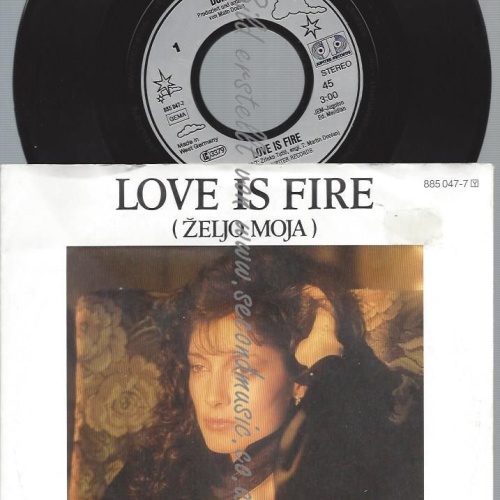 7"    Doris Dragovi – Love Is Fire