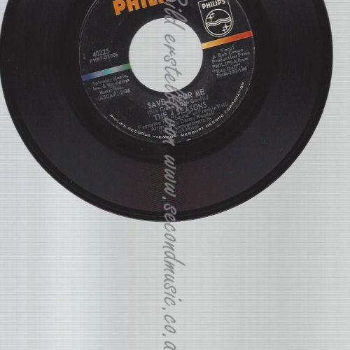 7"  The 4 Seasons Save It For Me