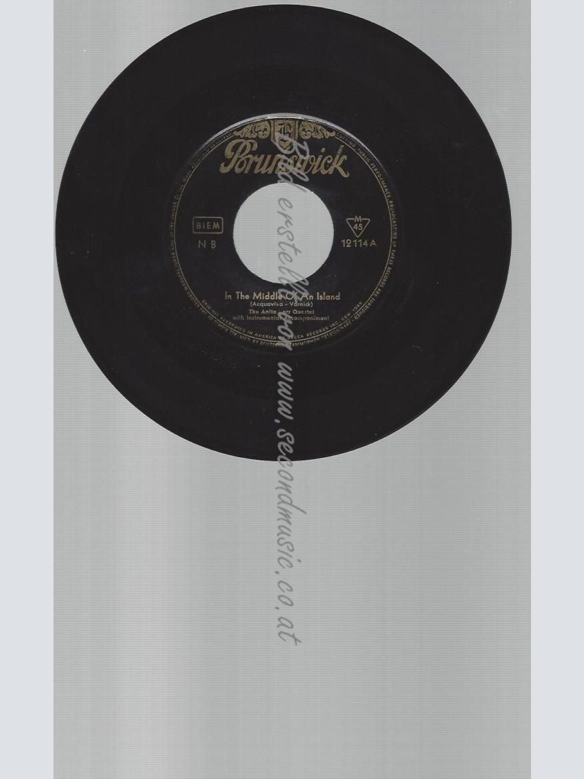 7"   ANITA KERR QUINTETT IN THE MIDDLE OF AN ISLAND