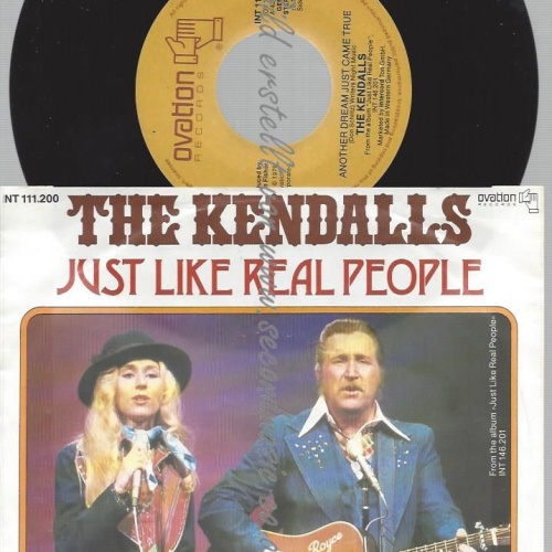 7"  The Kendalls – Just Like Real People