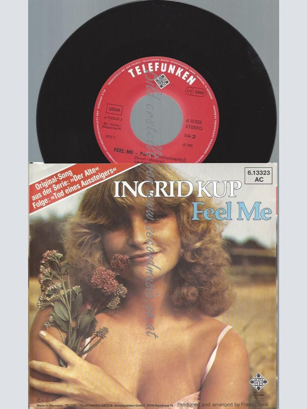 7"  Ingrid Kup – Feel Me