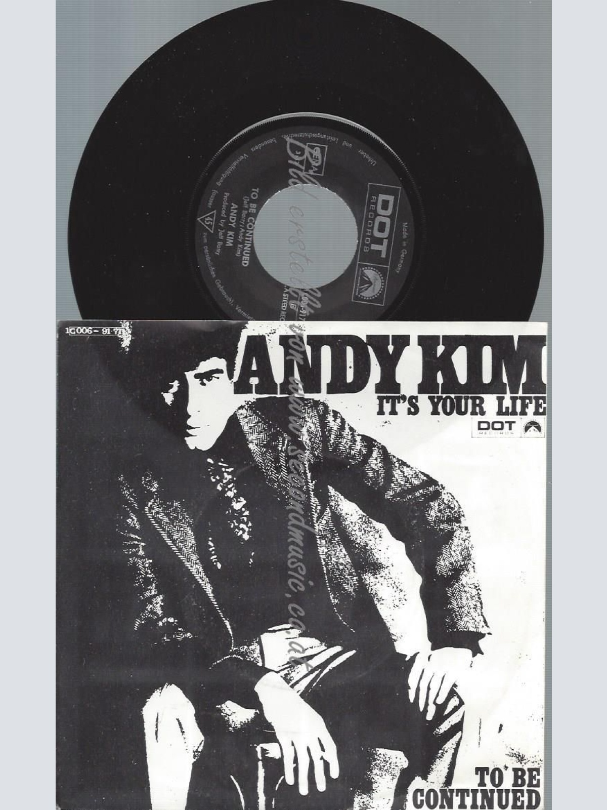 7"  Andy Kim – It's Your Life