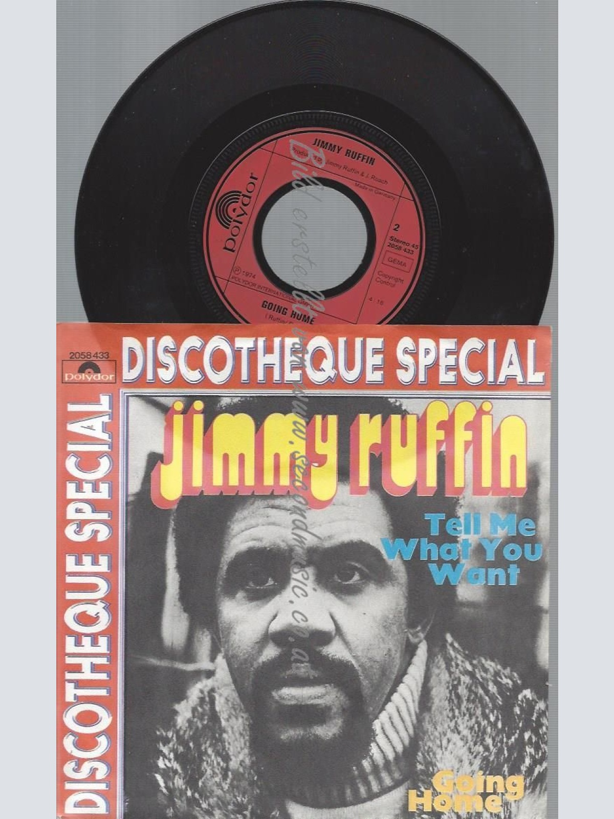 7"   Jimmy Ruffin  Tell Me What You Want