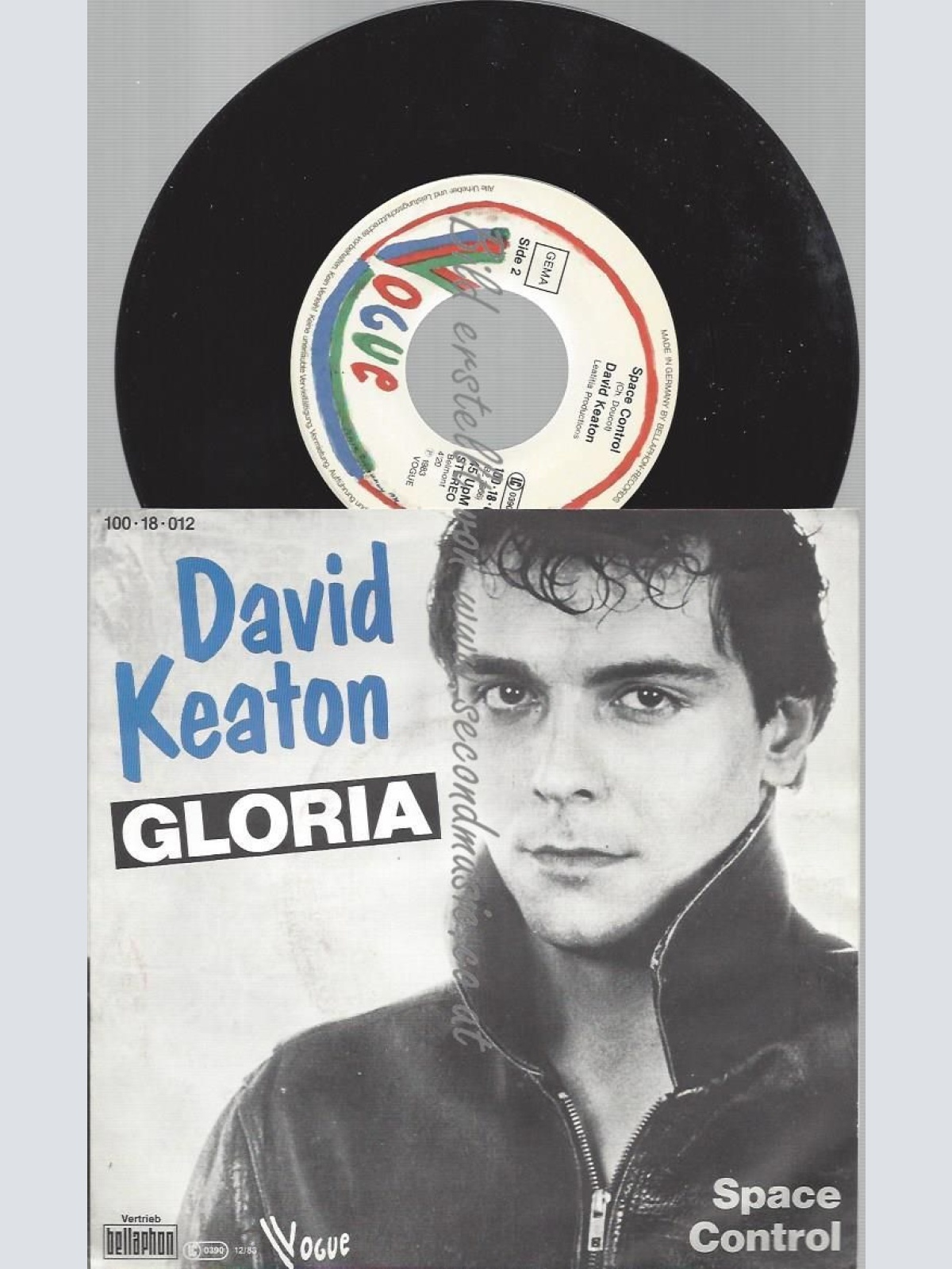 7"   David Keaton  Gloria