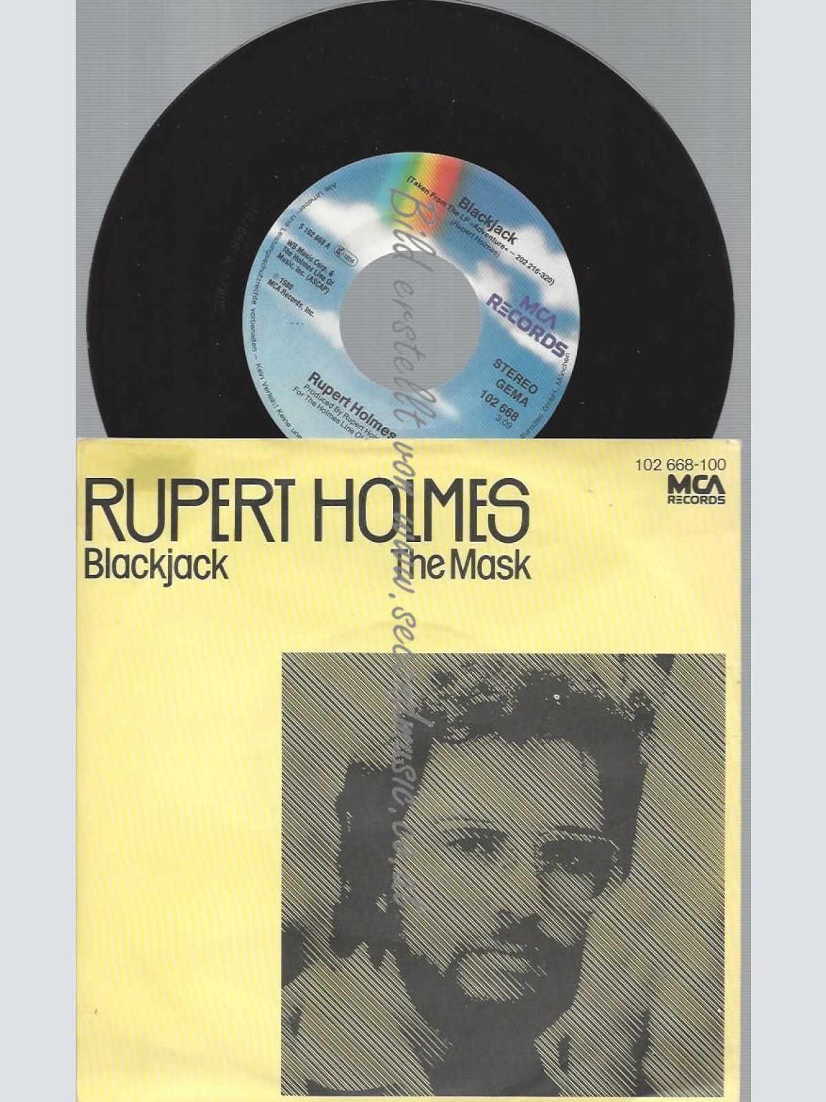 7"  Rupert Holmes – Blackjack