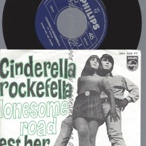 7"   Esther And Abi Ofarim  Cinderella Rockefella  //AT