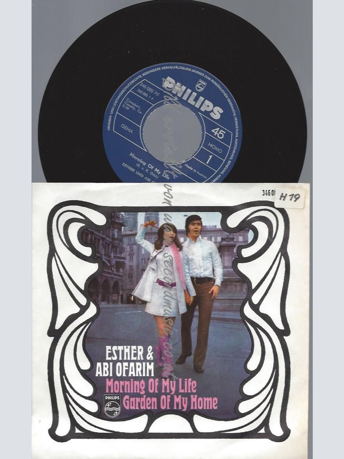 7"  Esther & Abi Ofarim  Morning Of My Life //AT