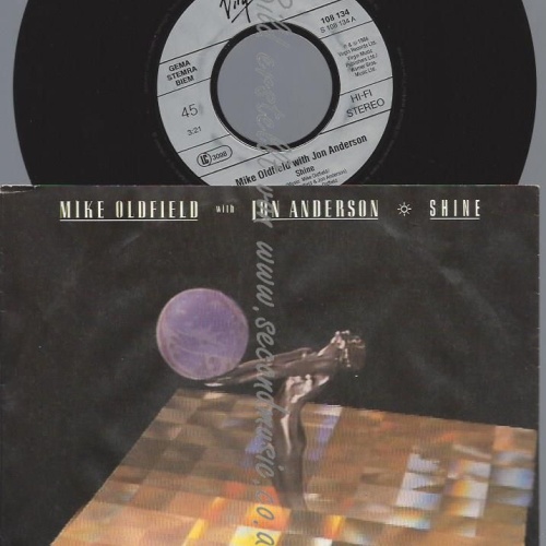 7"  Mike Oldfield With Jon Anderson – Shine