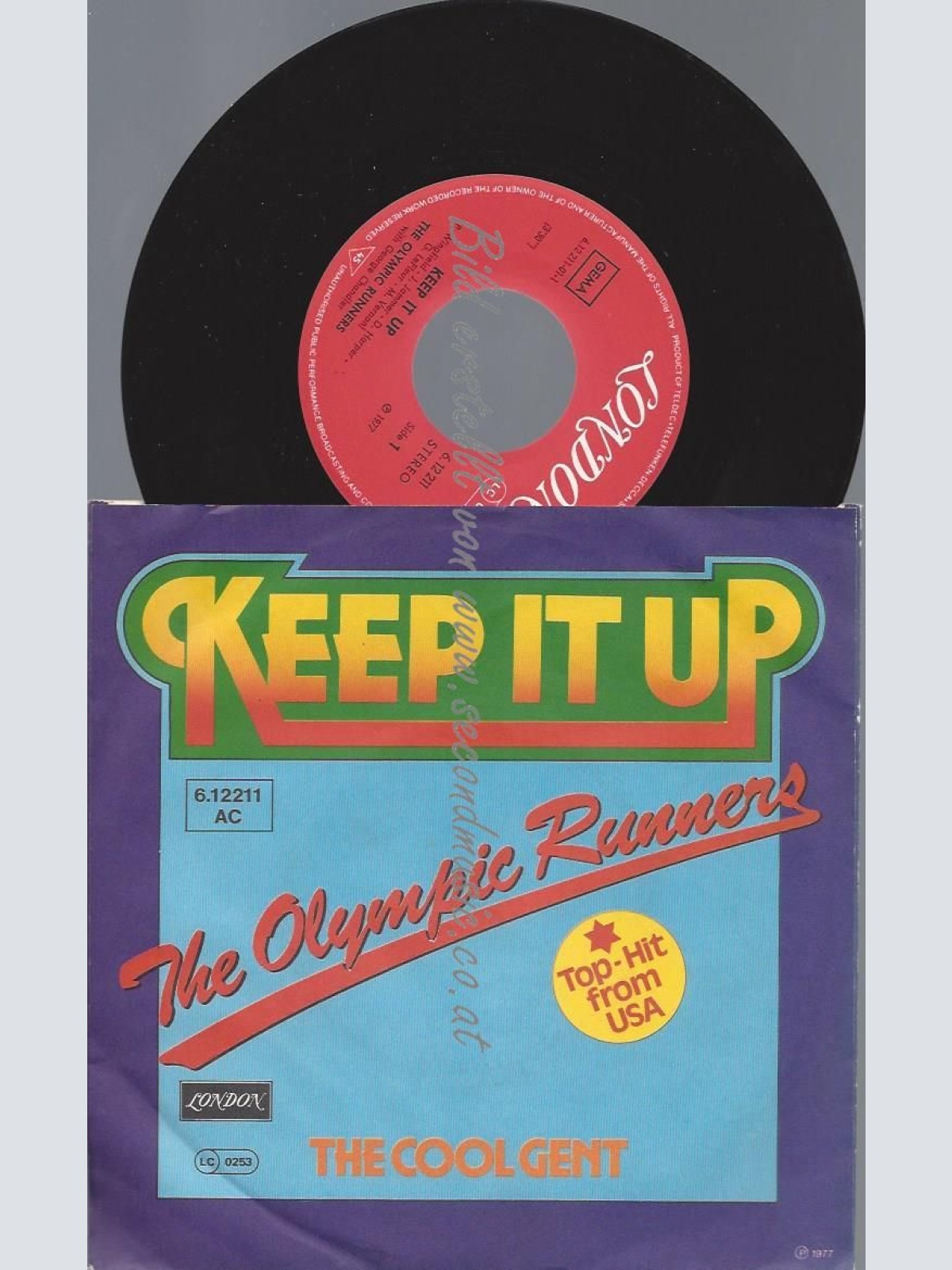 7" Olympic Runners   Keep It Up