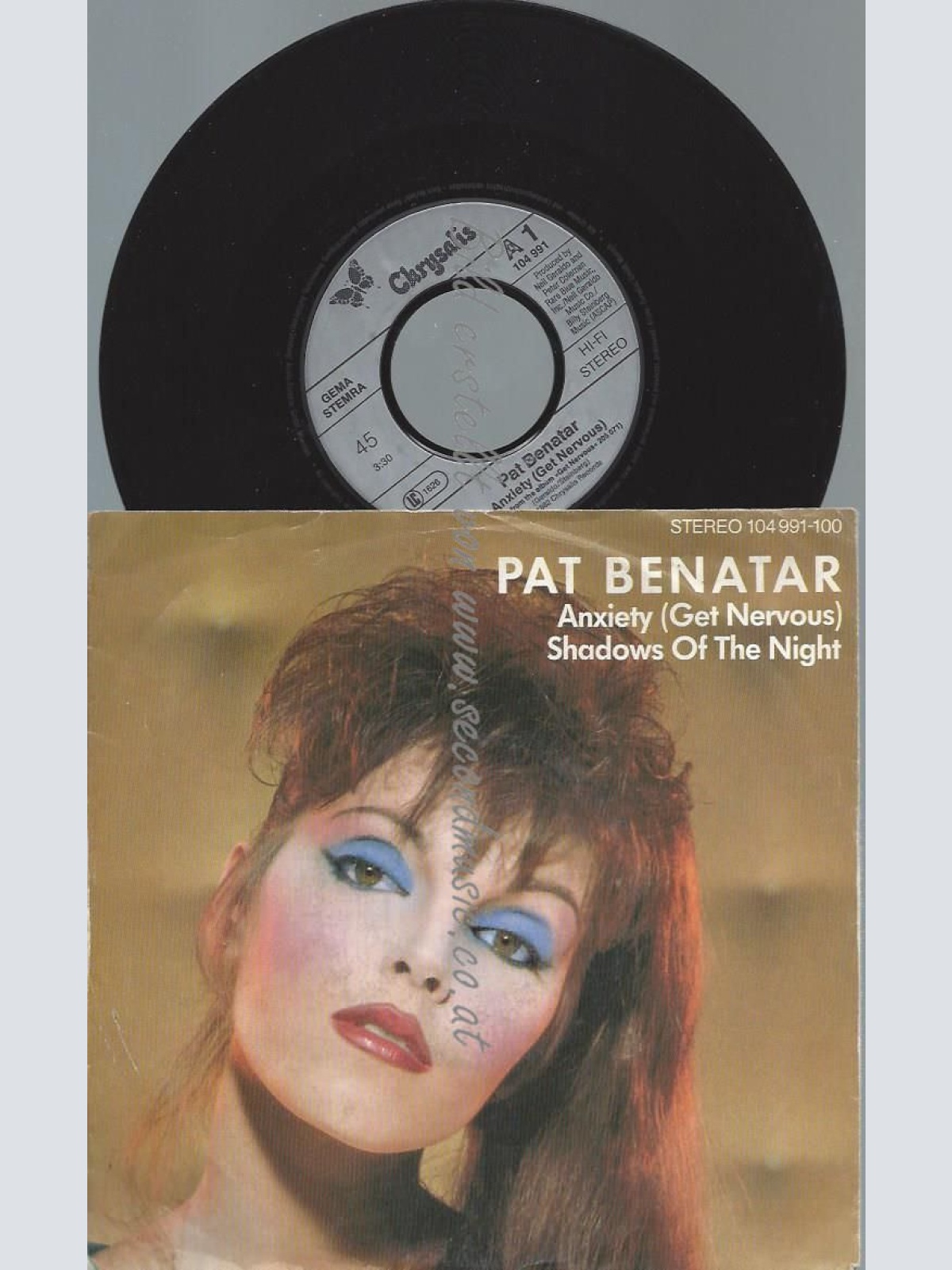7"    Pat Benatar – Anxiety