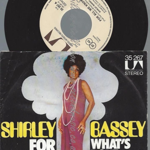 7"    Shirley Bassey – For All We Know