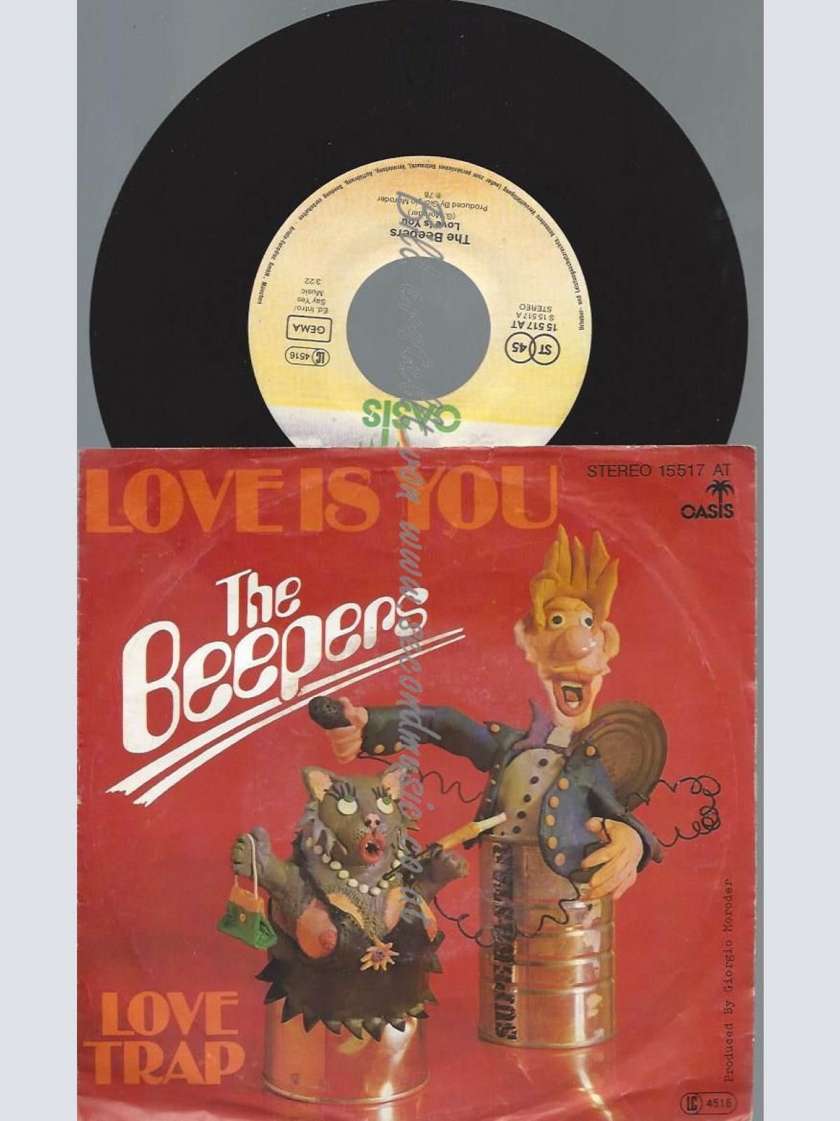 7"  The Beepers   – Love Is You