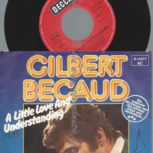 7"  Gilbert Becaud  A Little Love And Understanding