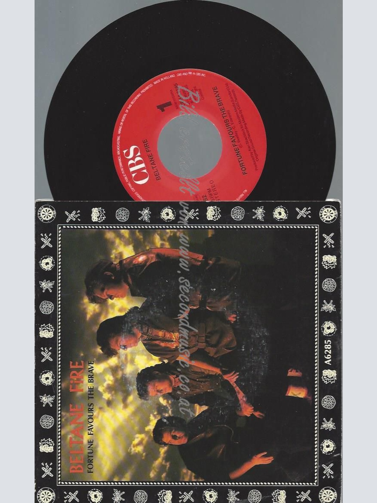 7"   Beltane Fire – Fortune Favours The Brave