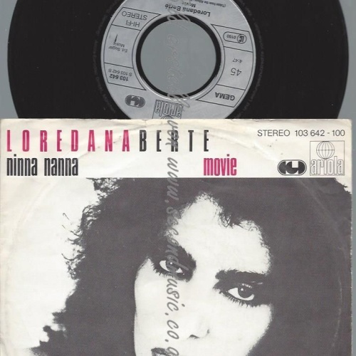 7"    Loredana Berté – Ninna Nanna