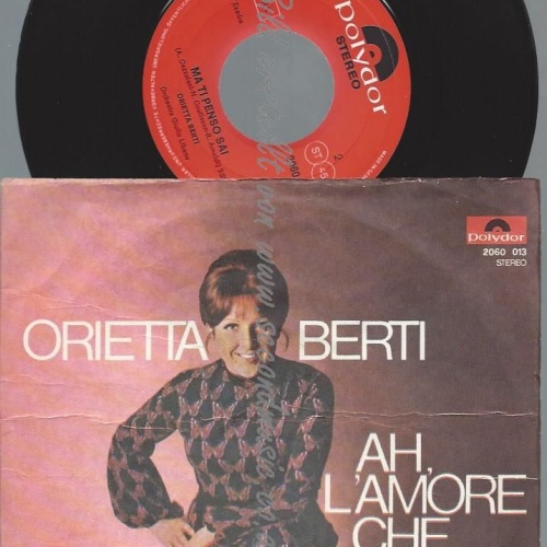 7"   Orietta Berti – Ah, L'Amore Che Cos'È