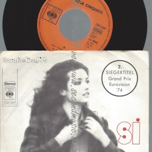 7"   Gigliola Cinquetti  Sì