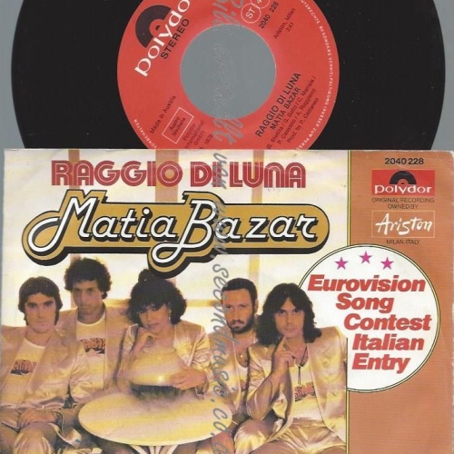 7"    Matia Bazar  Raggio Di Luna  //AT