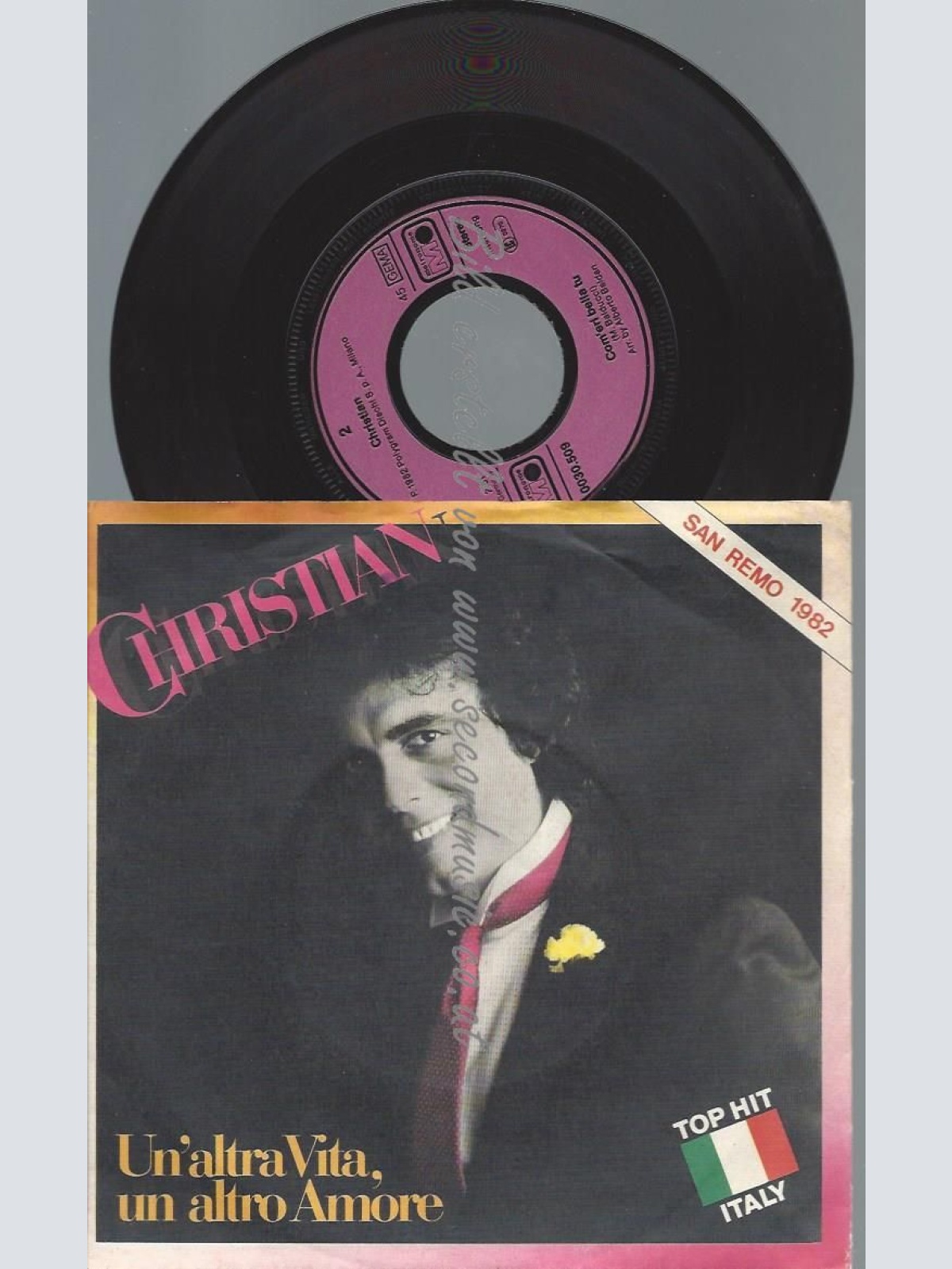 7"   Christian  – Un'Altra Vita, Un'Altro Amore