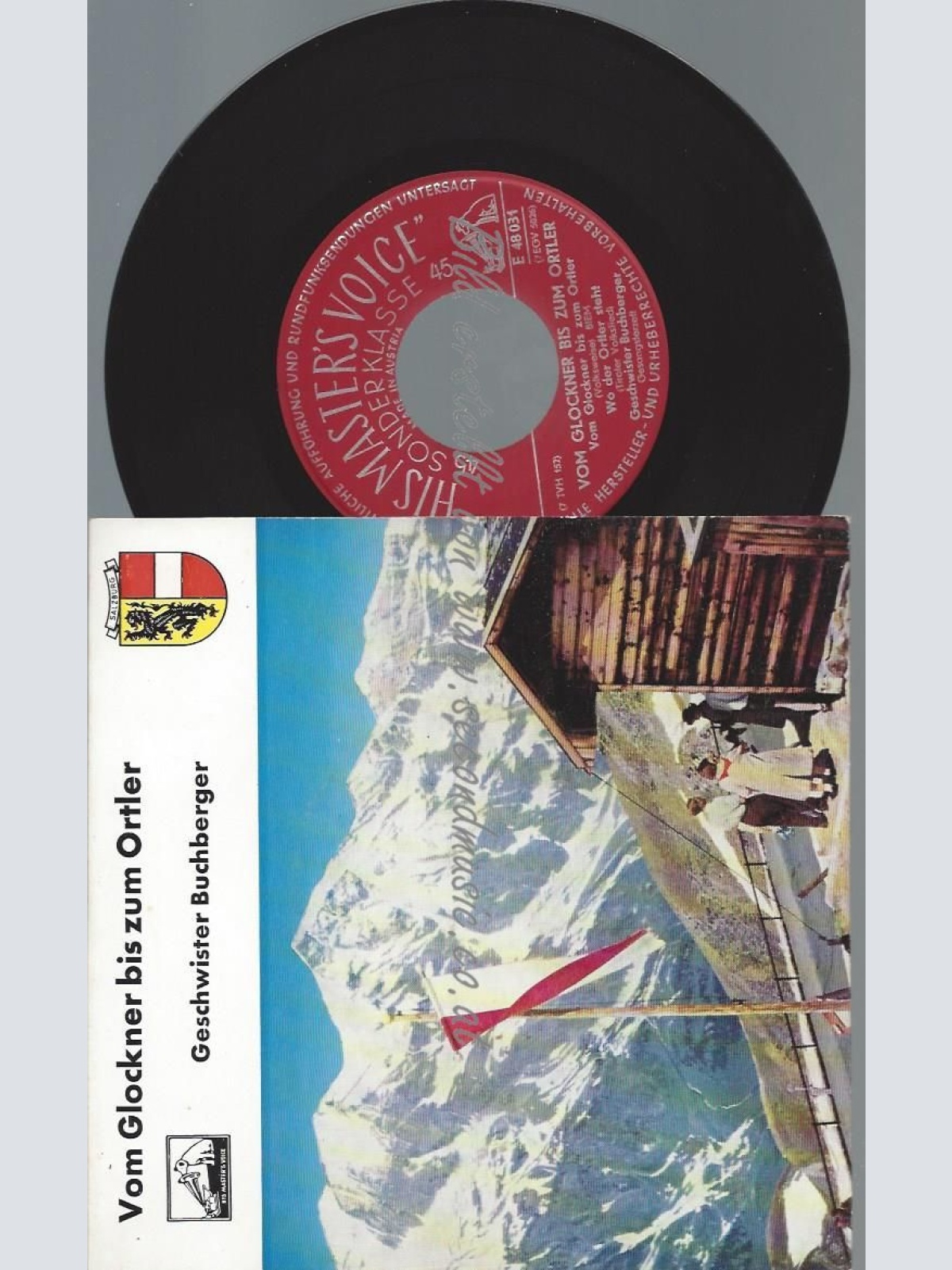 7"  GESCHWISTER BUCHBERGER VOM GLOCKNER BIS ZUM ORTLER