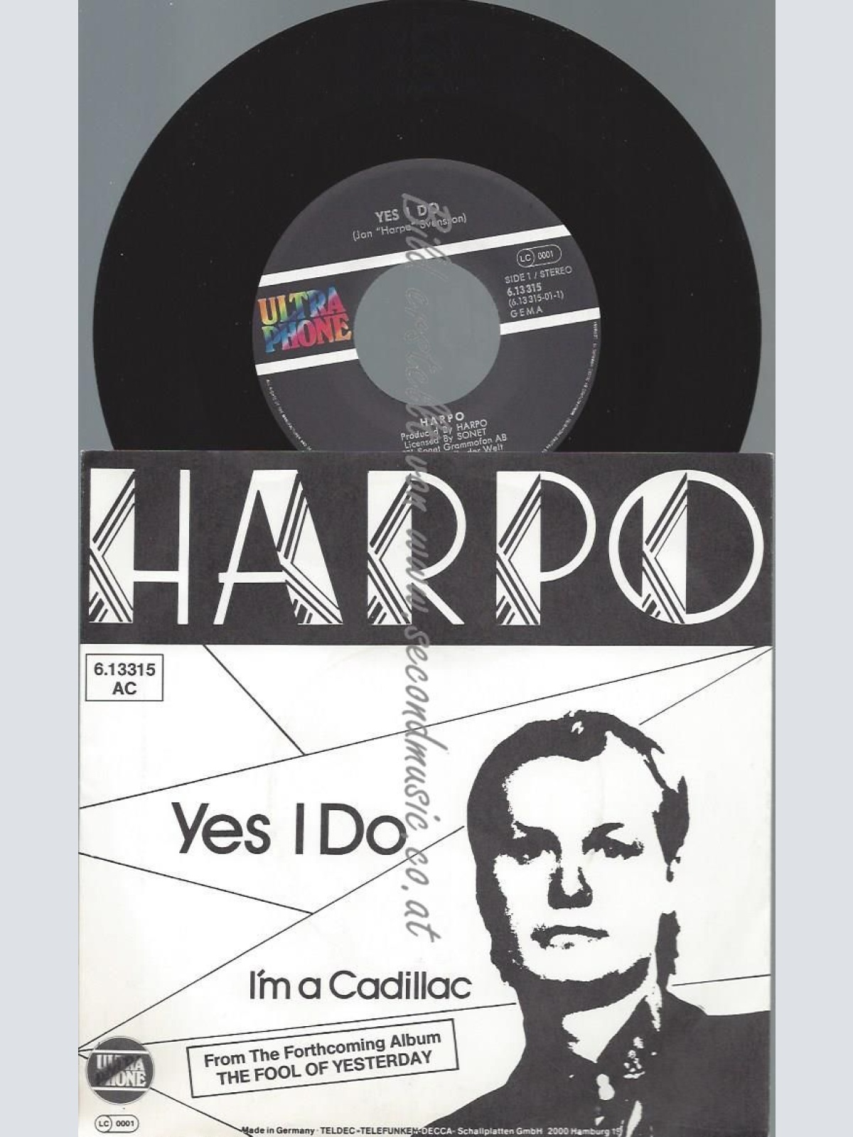 7"   Harpo  Yes I Do