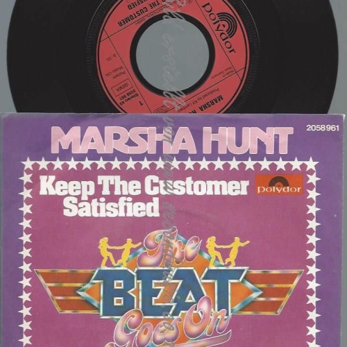 7"  Marsha Hunt – Keep The Customer Satisfied