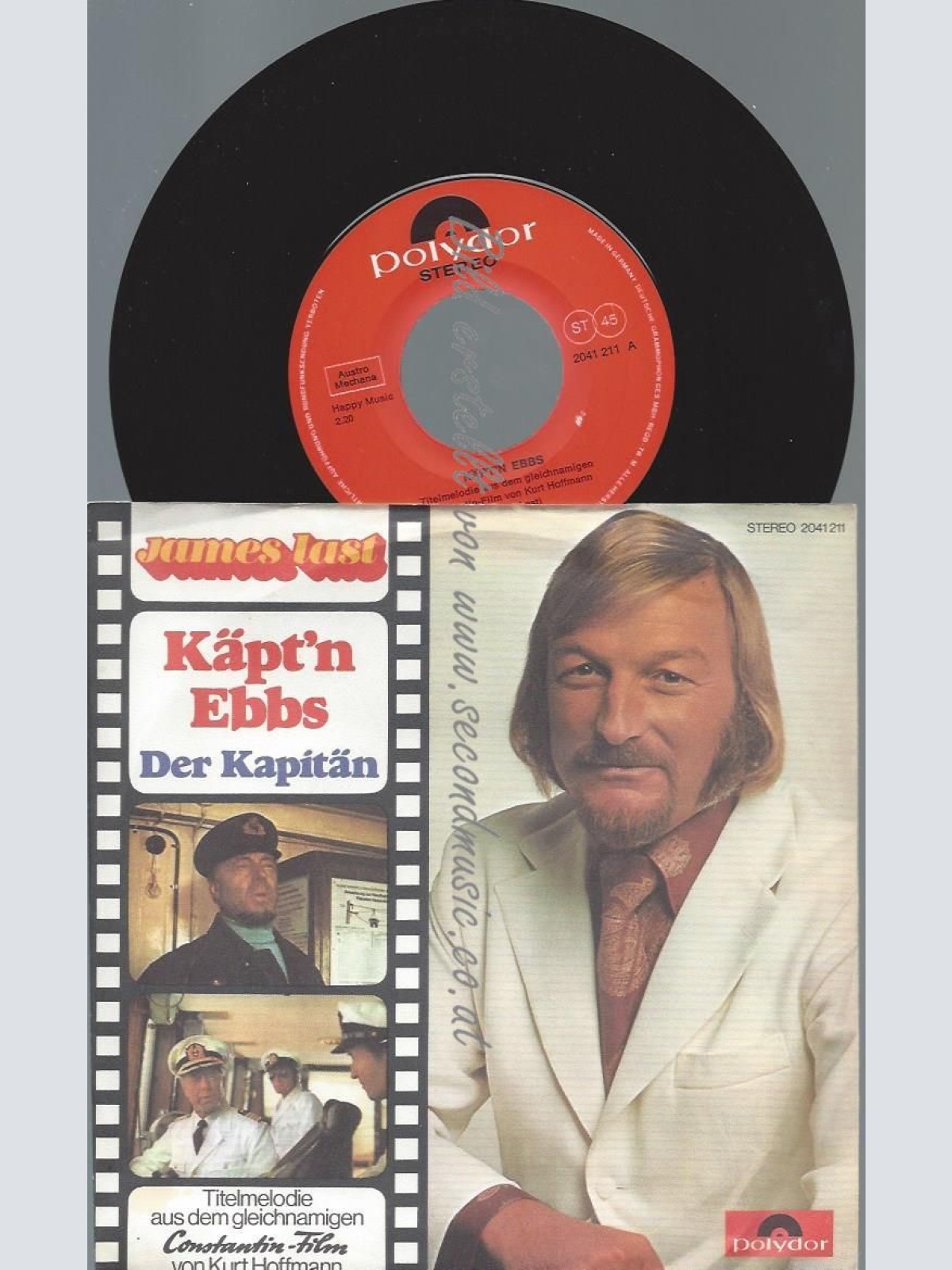 7"    James Last  Käpt'n Ebbs  //AT
