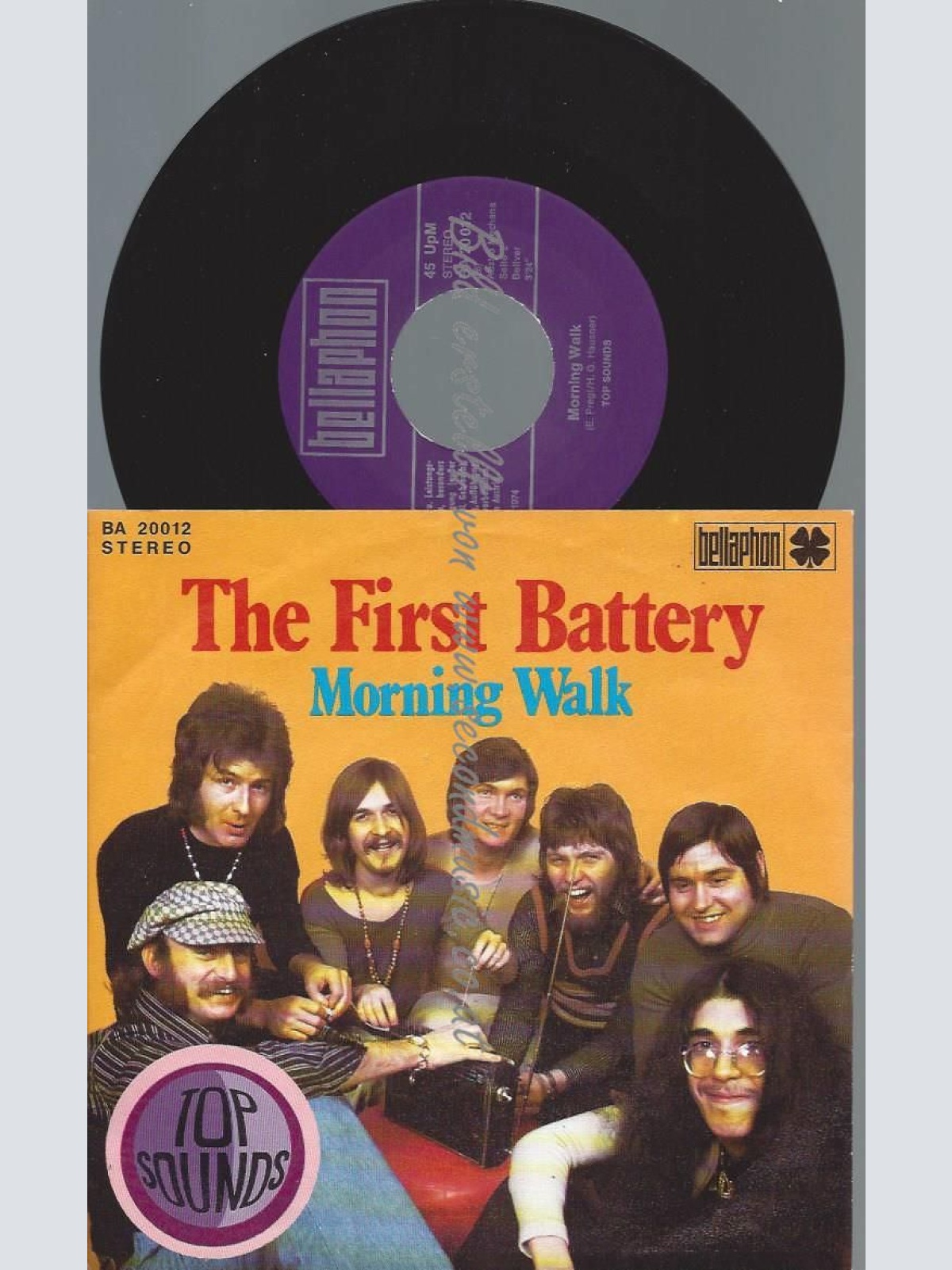 7"   Top Sounds  The First Battery // Morning Walk