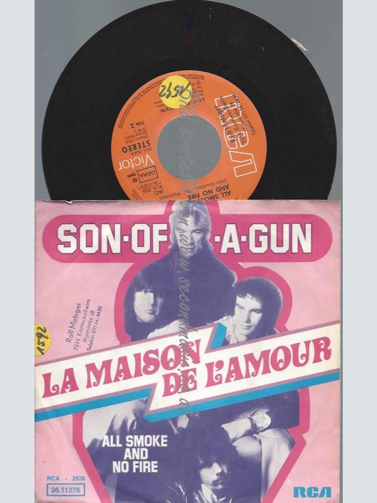 7"   Son-Of-A-Gun  La Maison De L'Amour