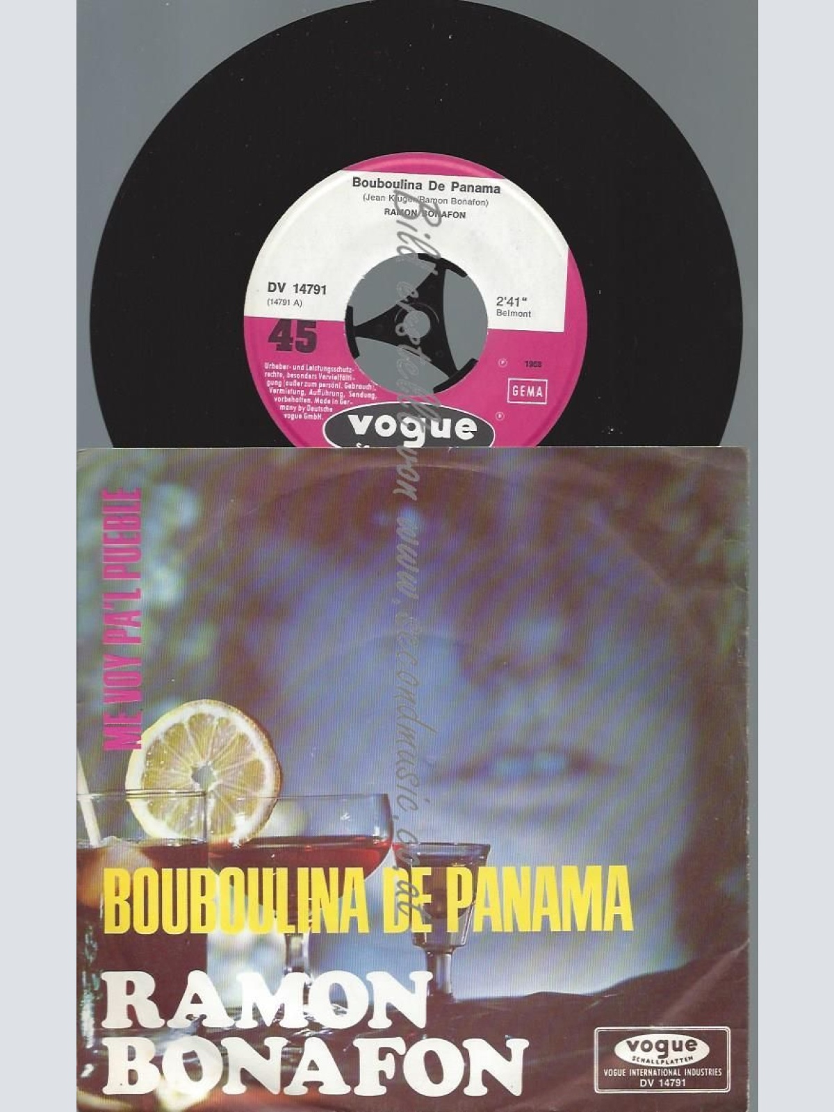 7"   Ramon Bonafon – Bouboulina De Panama