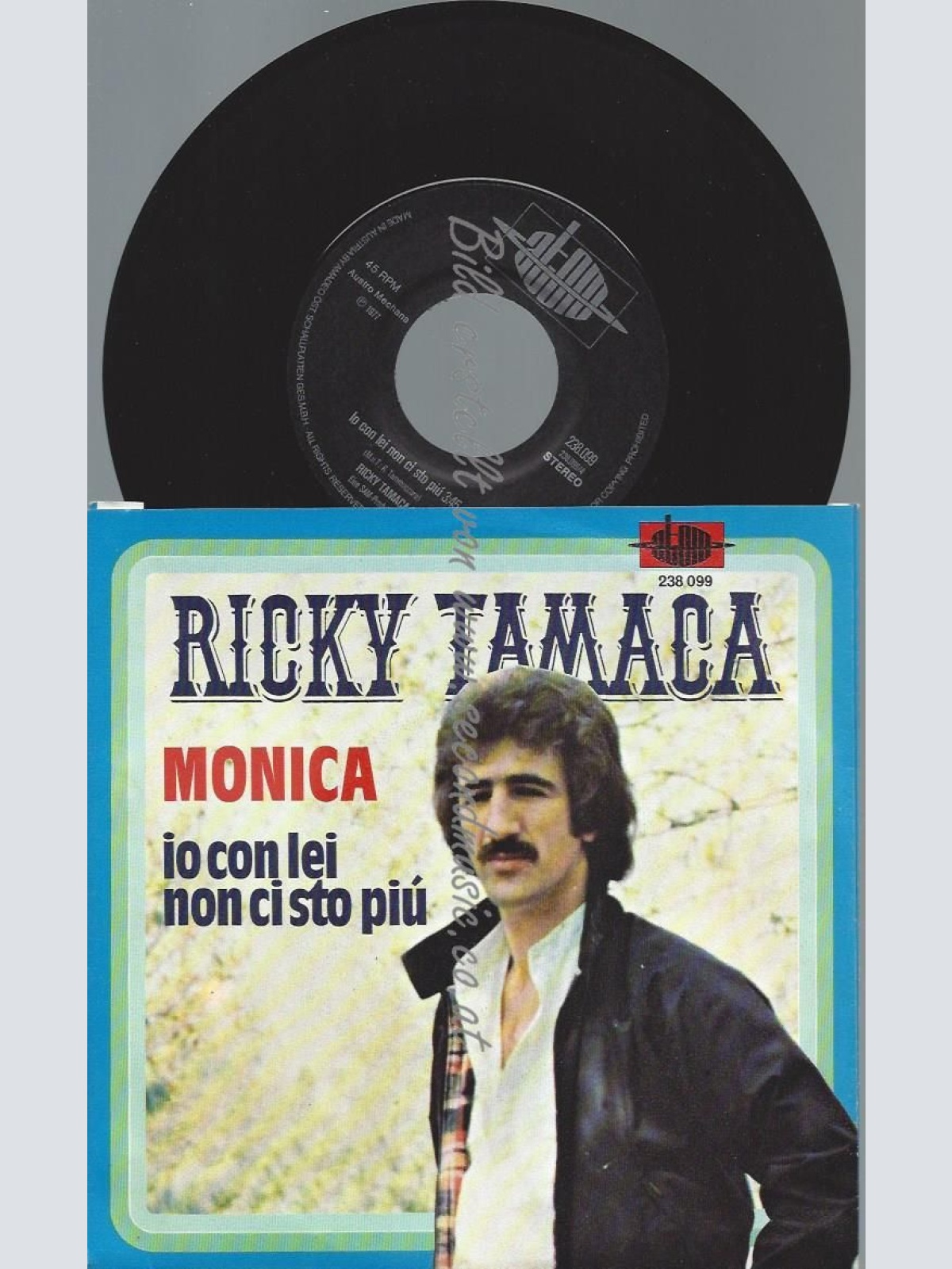 7"   Ricky Tamaca – Monica // ATOM 238099
