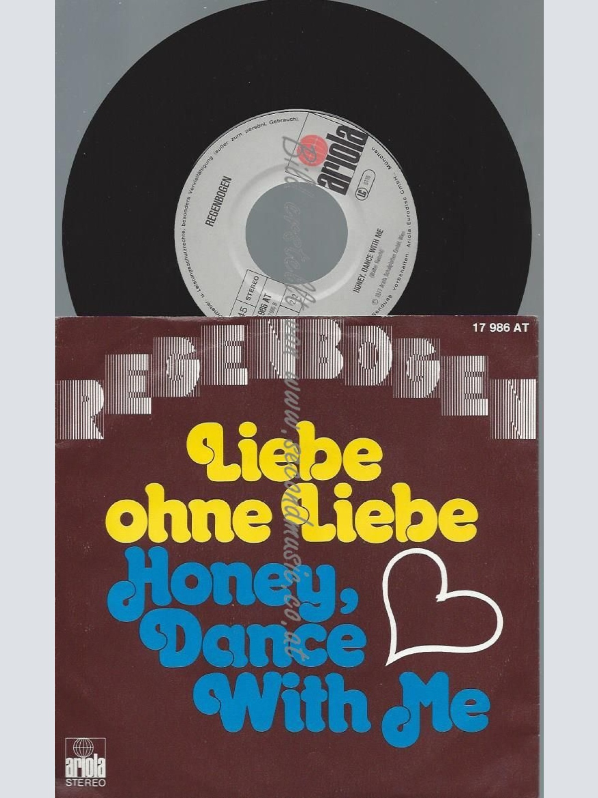 7" Regenbogen   Liebe Ohne Liebe