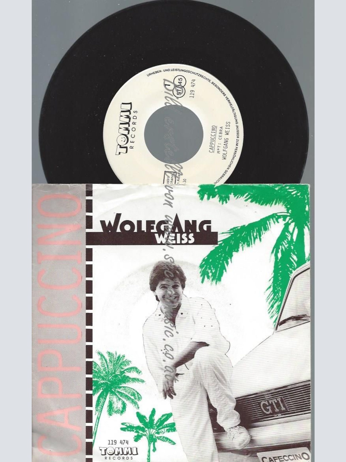 7"  Wolfgang Weiss   Cappuccino