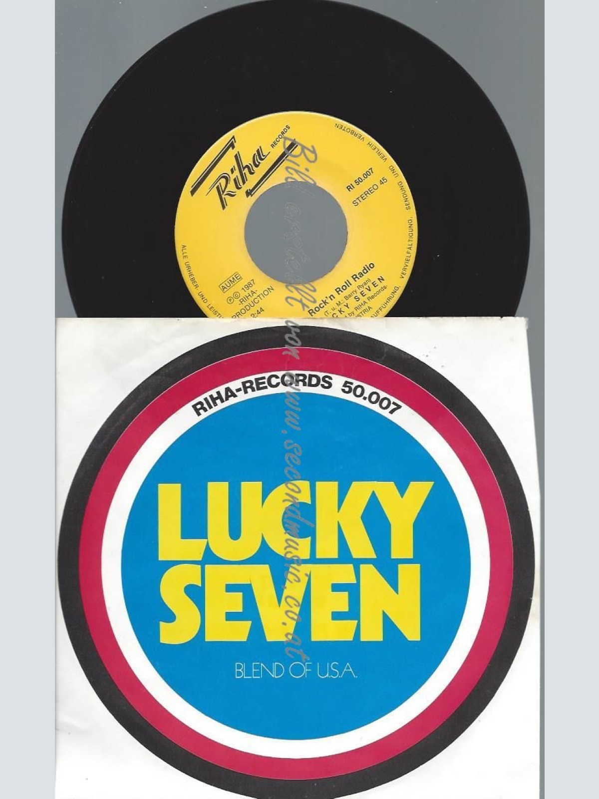 7" LUCKY SEVEN BLEND OF USA