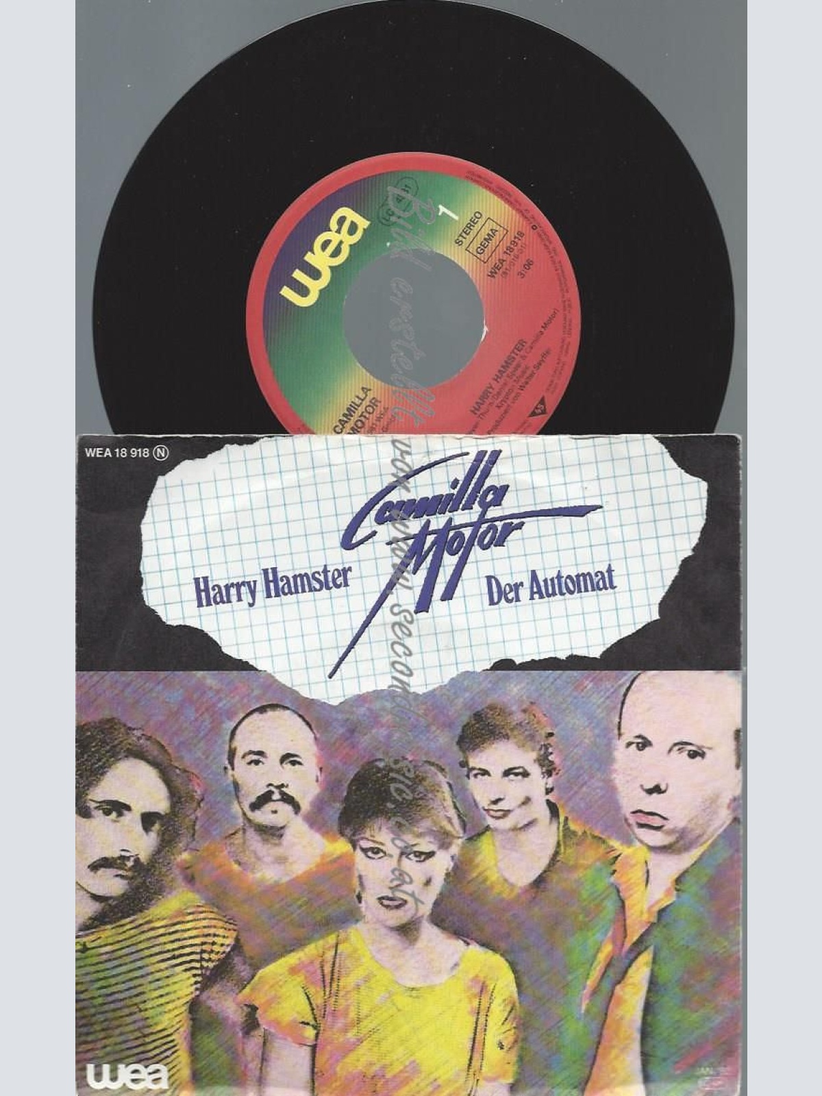 7"    Camilla Motor  Harry Hamster