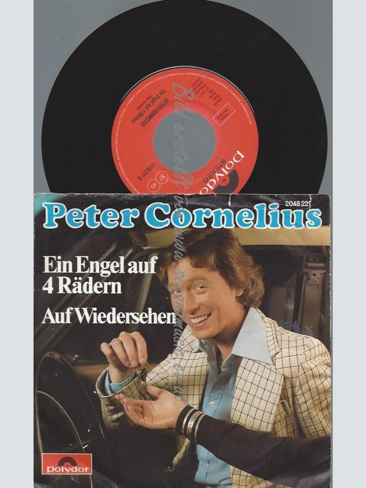 7"   Peter Cornelius  Ein Engel Auf 4 Rädern