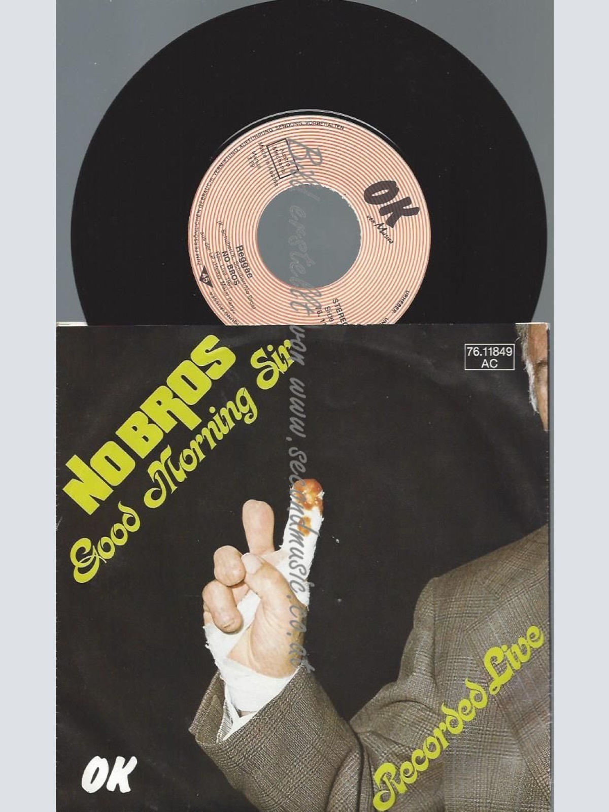 7"   No Bros  Good Morning Sir