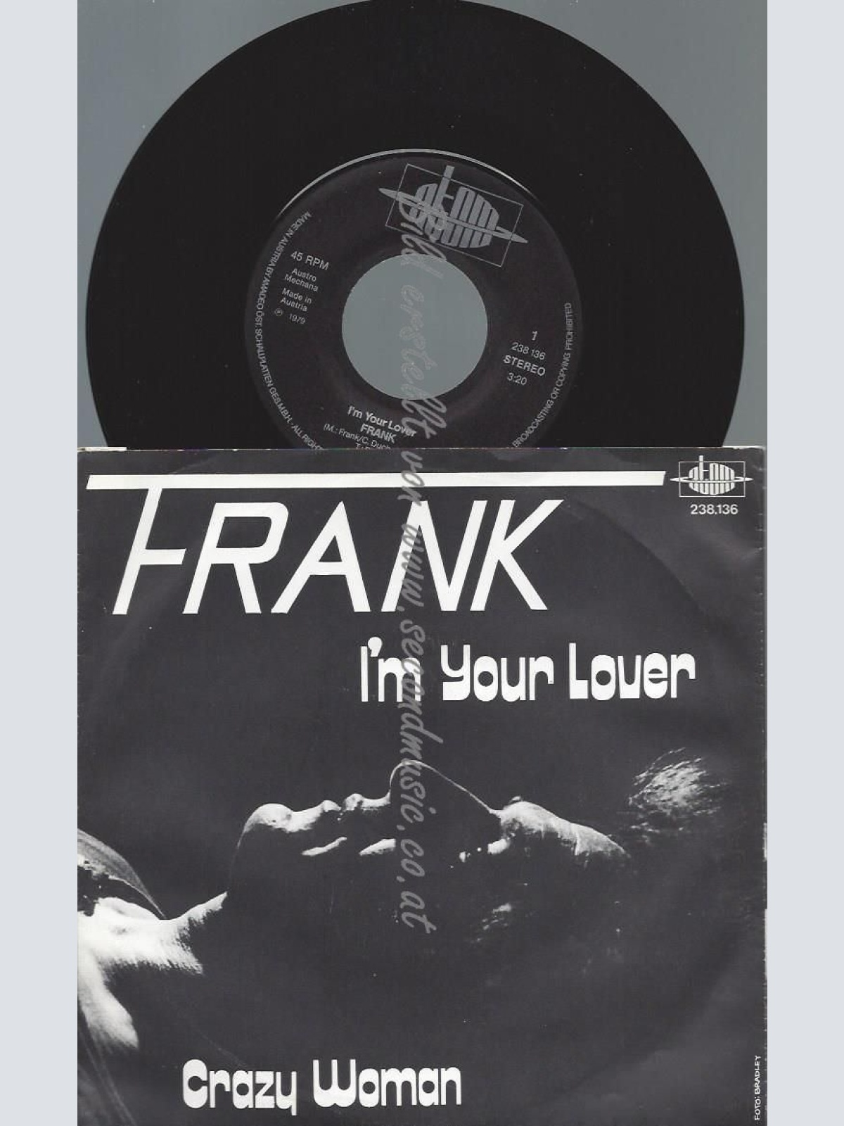 7"   Frank – I'm Your Lover  // ATOM 238136